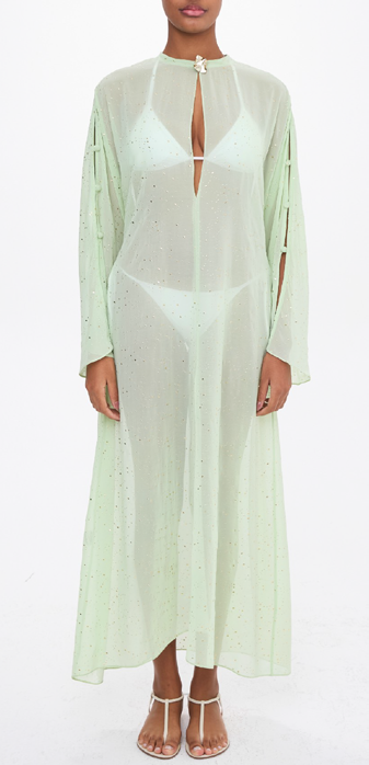 VESTIDO MARIANA VERDE AGAVE