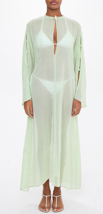 VESTIDO MARIANA VERDE AGAVE