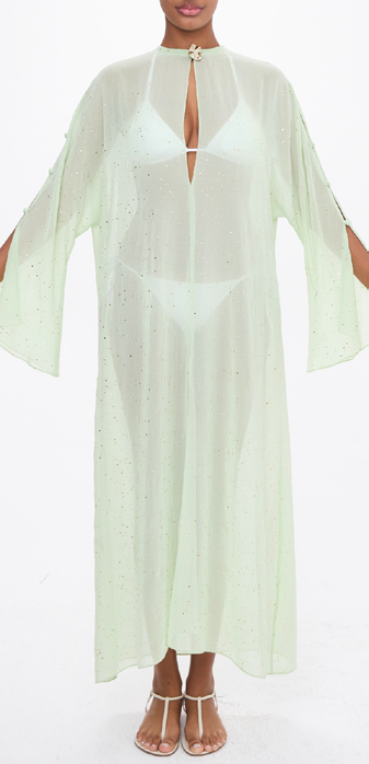 VESTIDO MARIANA VERDE AGAVE