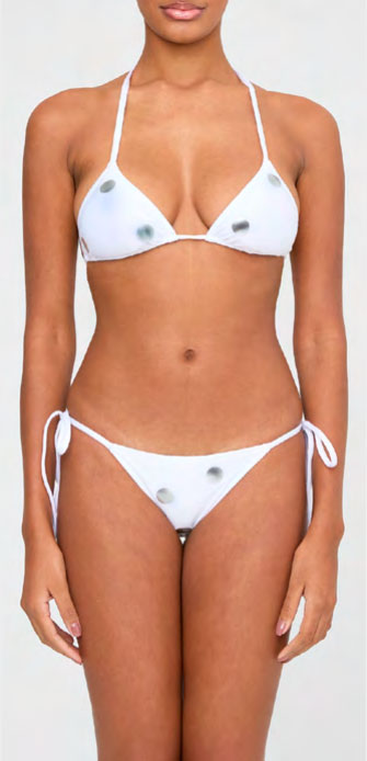 BIQUÍNI FATIMA BLACK/ WHITE