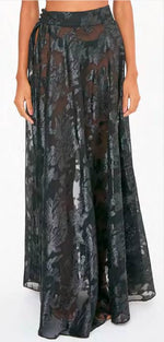 SAIA NAOMI BLACK FLOWER