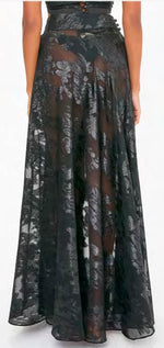 SAIA NAOMI BLACK FLOWER