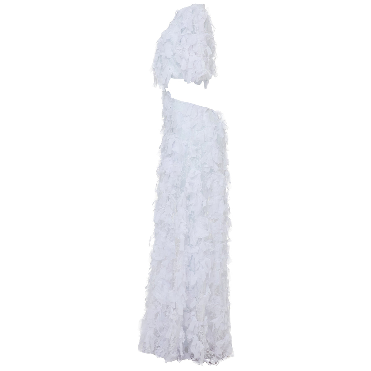 VESTIDO CELINA RENDA OFF-WHITE