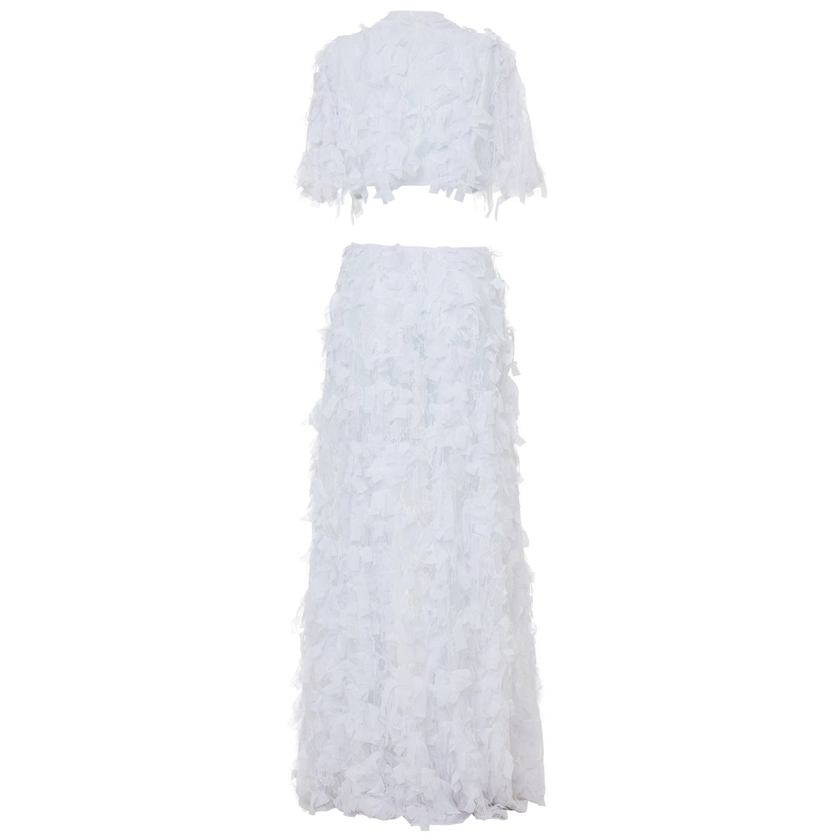 VESTIDO CELINA RENDA OFF-WHITE