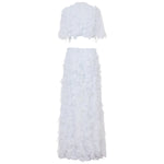 VESTIDO CELINA RENDA OFF-WHITE