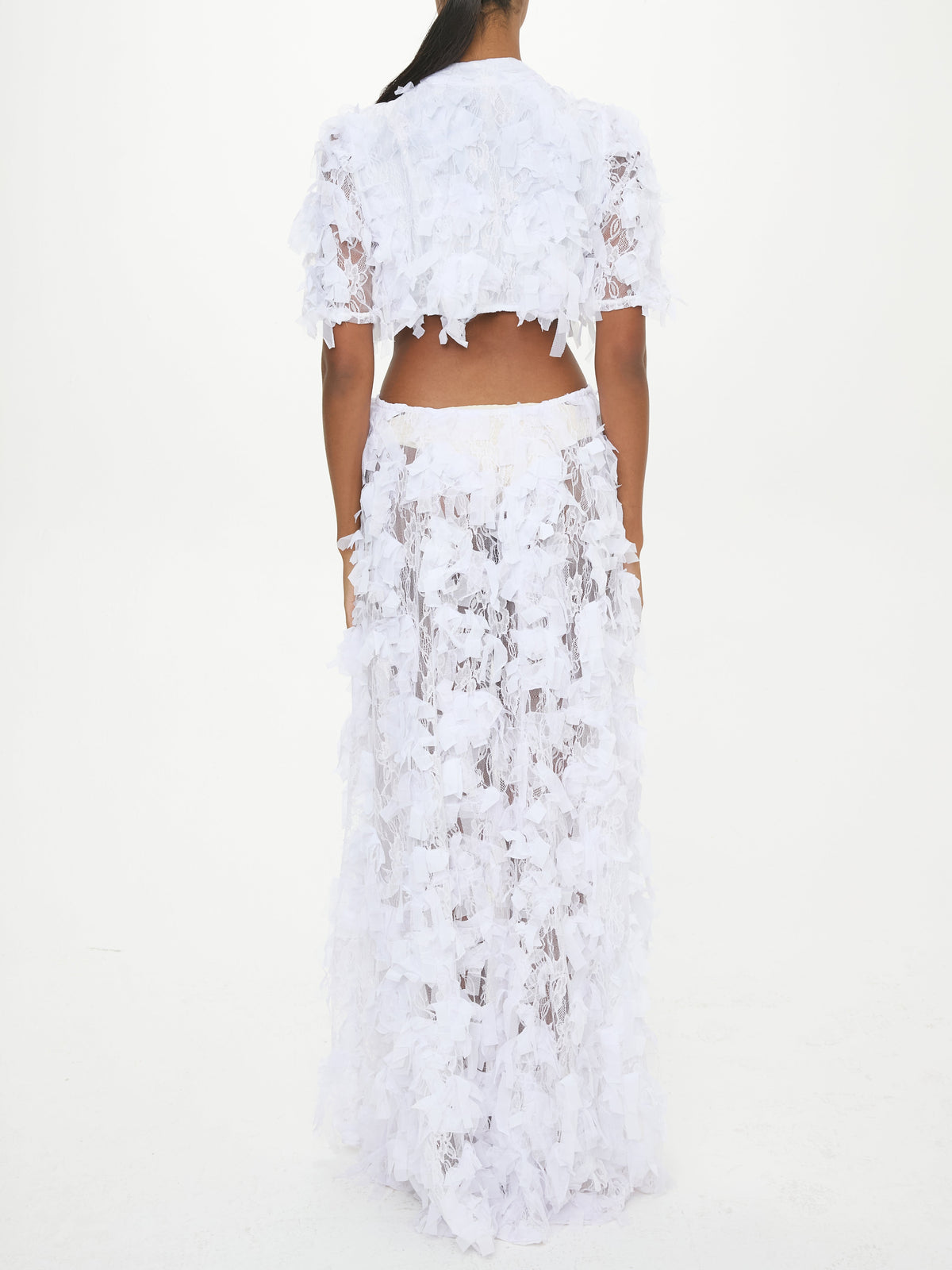 VESTIDO CELINA RENDA OFF-WHITE